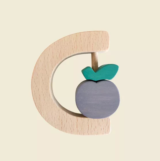 Hochet en bois | Prune