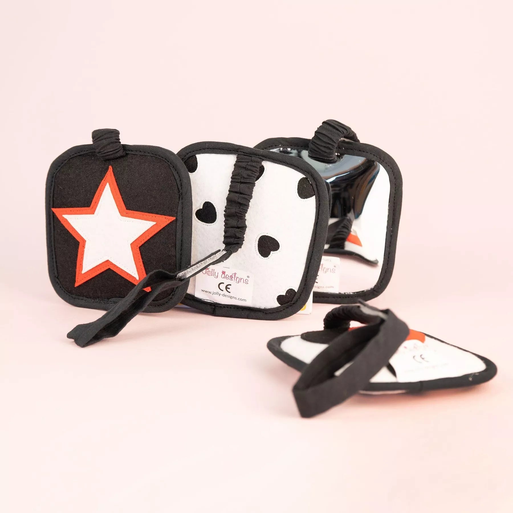 Cartes contrastées à suspendre