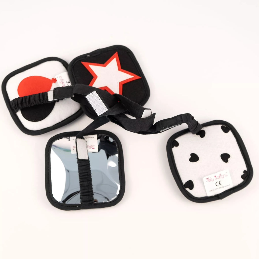 Cartes contrastées à suspendre