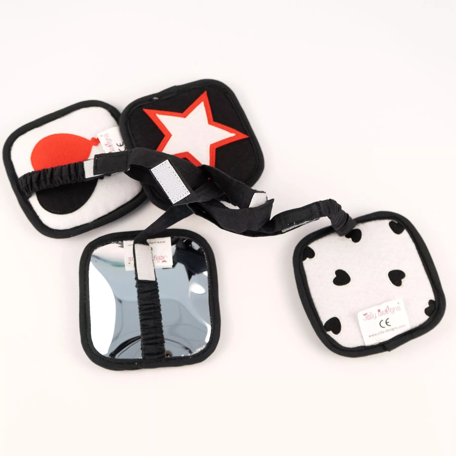 Cartes contrastées à suspendre