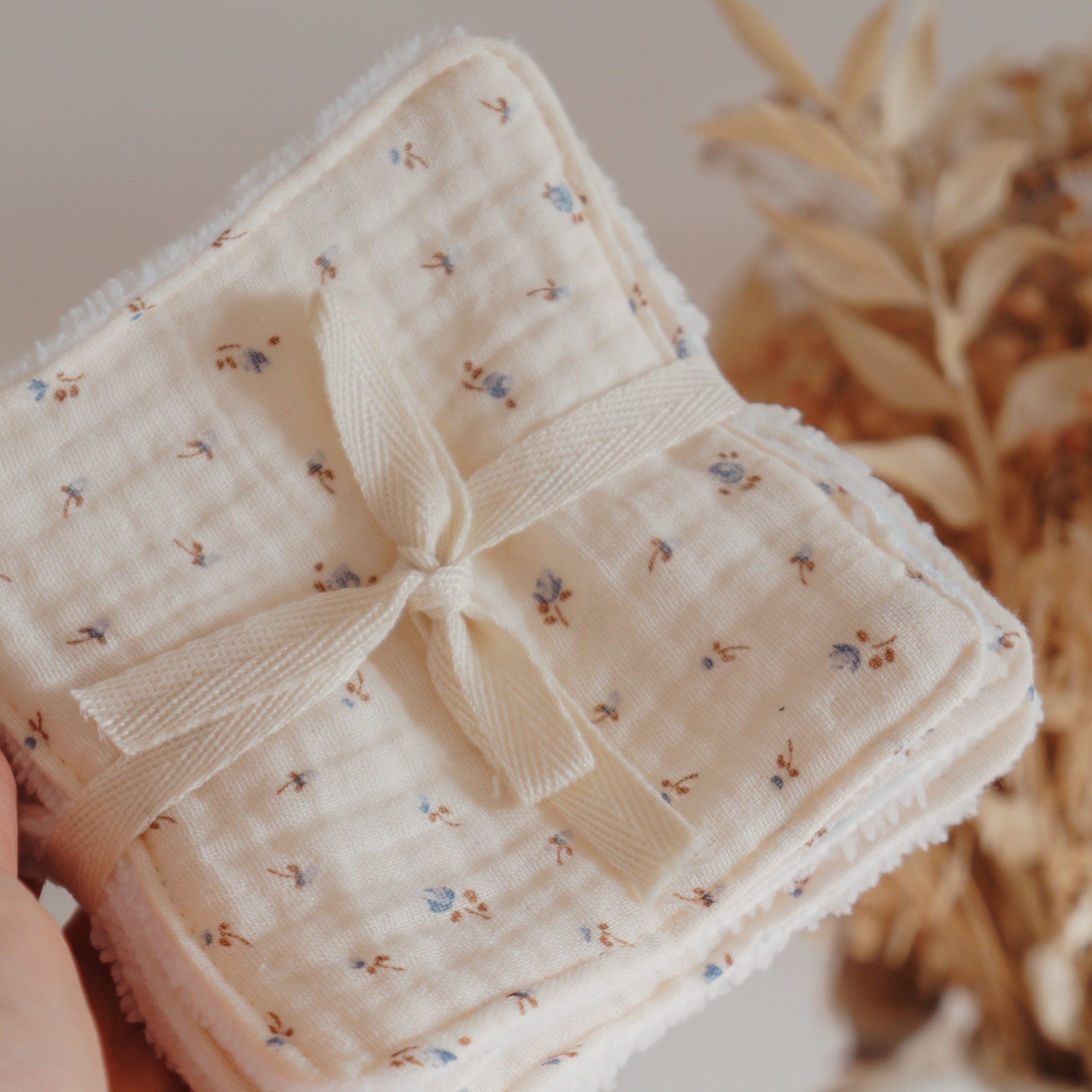 Lot de 5 carrés de coton lavables | Bloom