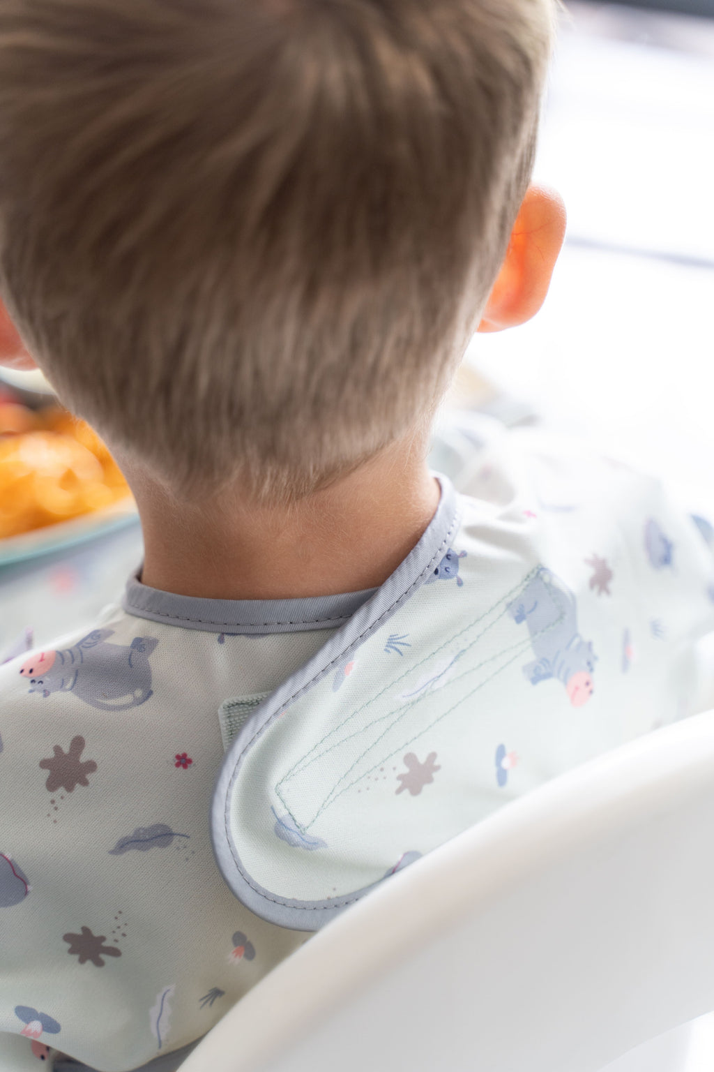 Bavoir manches longues à ventouses | Fruits