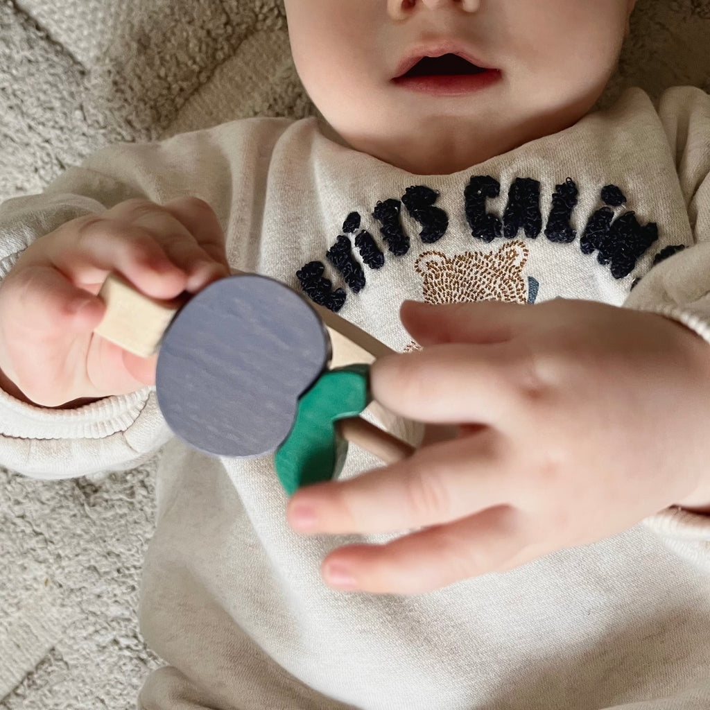 Hochet en bois | Prune