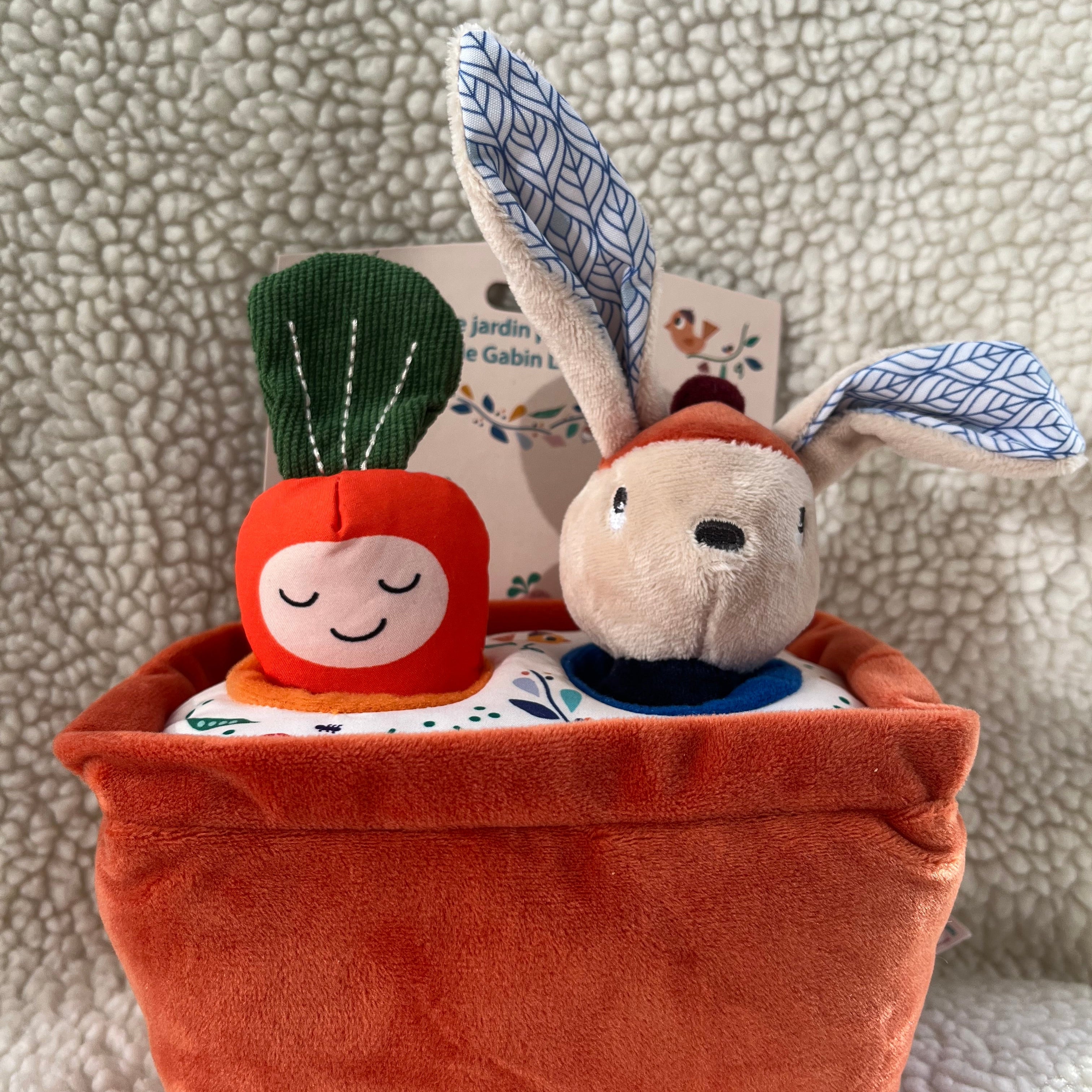 Jouet d'activités | Le potager de Gabin Lapin
