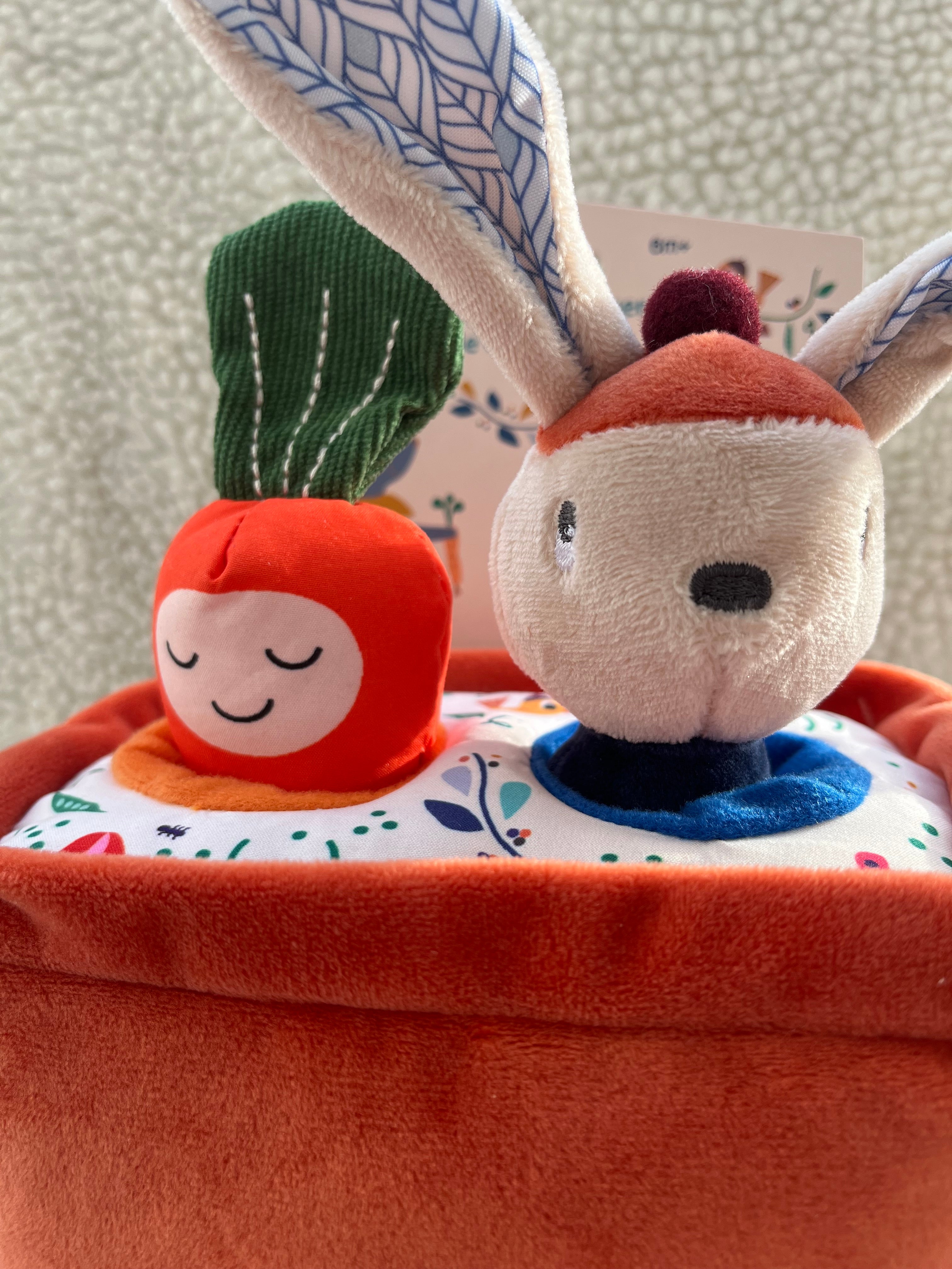 Jouet d'activités | Le potager de Gabin Lapin
