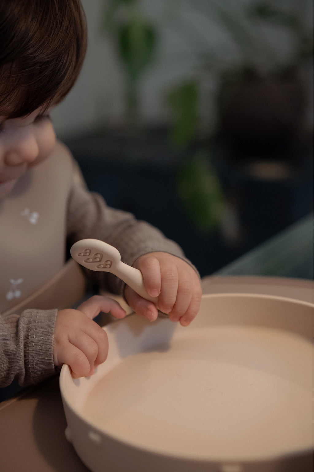 Pré cuillères en silicone alimentaire | Biscuit