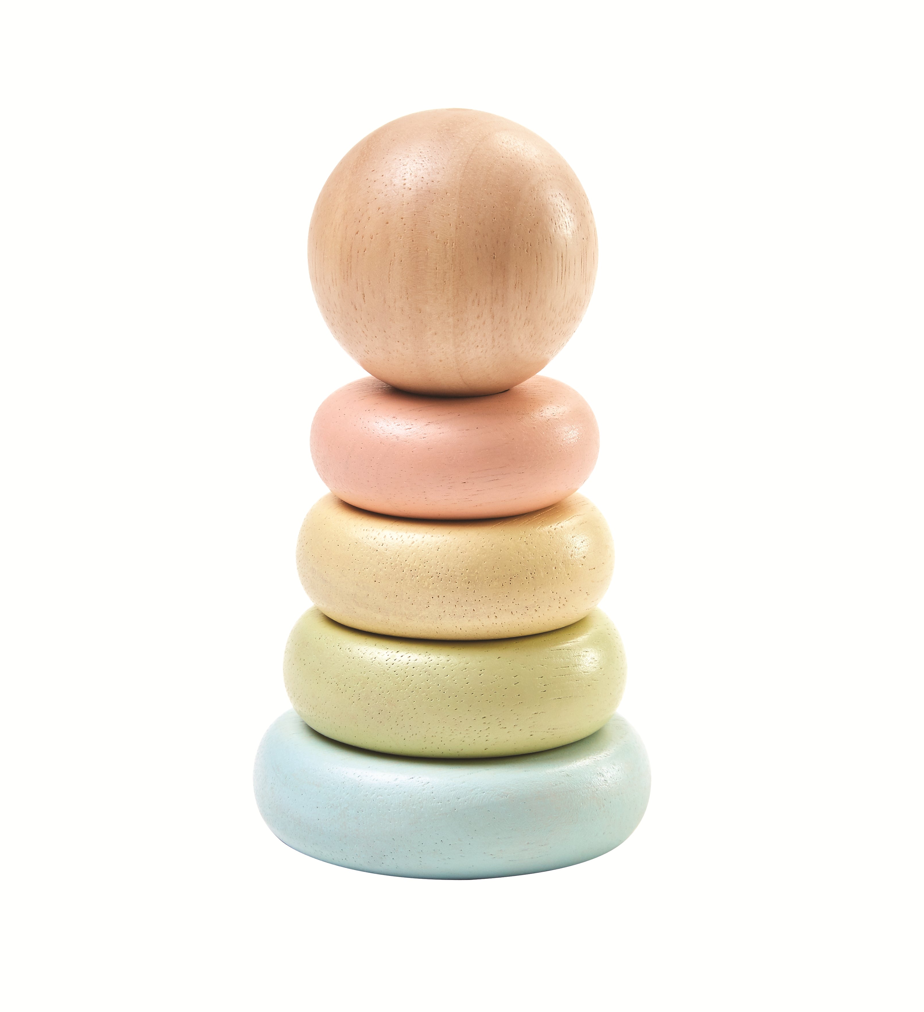 Pyramide en bois à trier et empiler