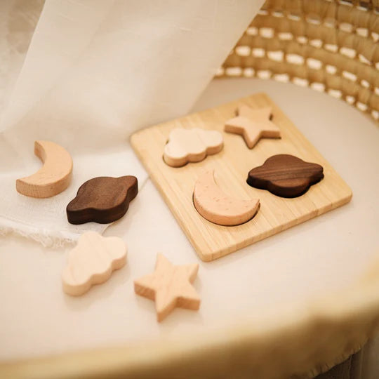 Puzzle en bois | Espace