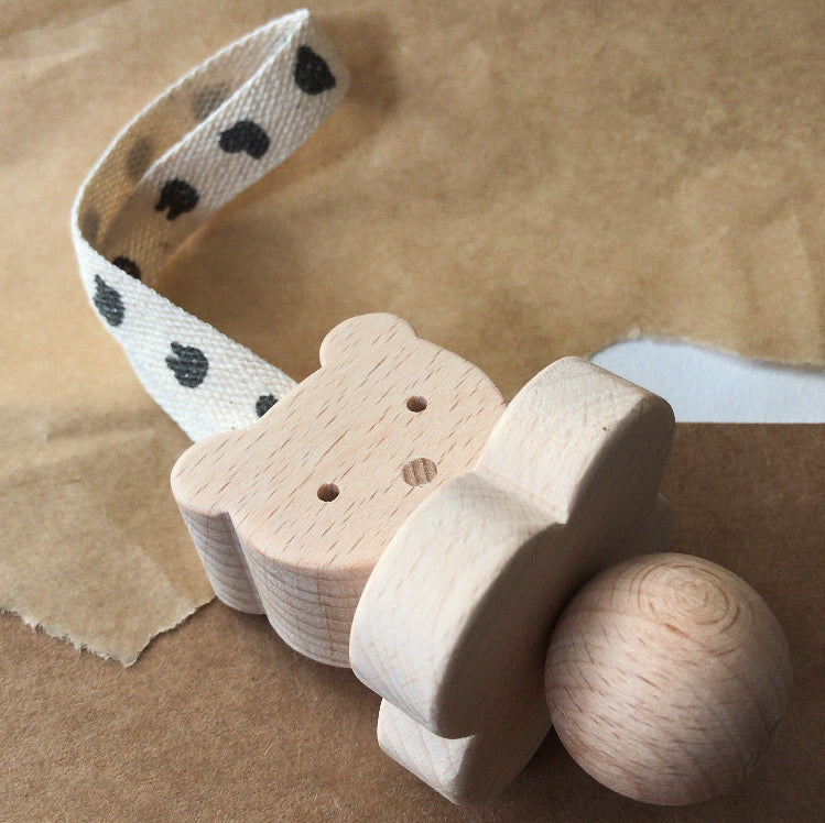 Hochet en bois | Ours