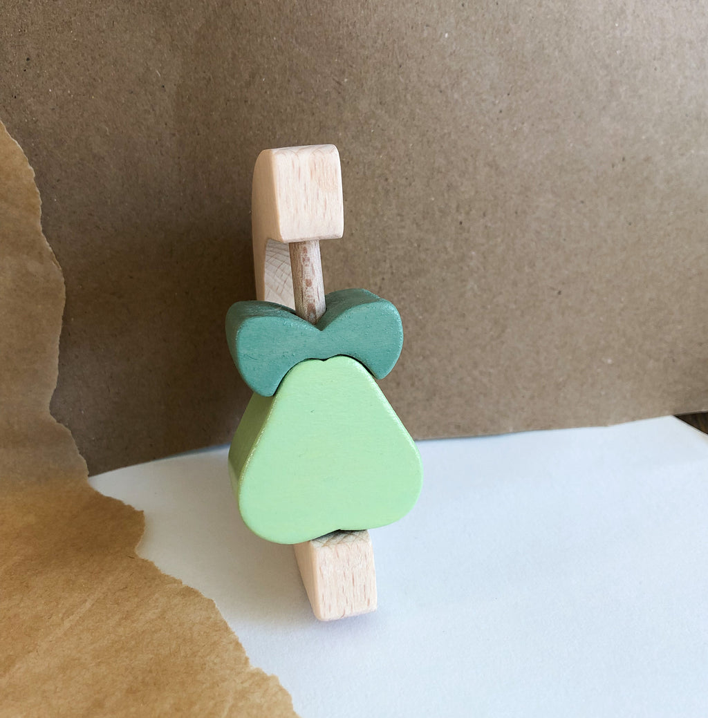 Hochet en bois | Poire